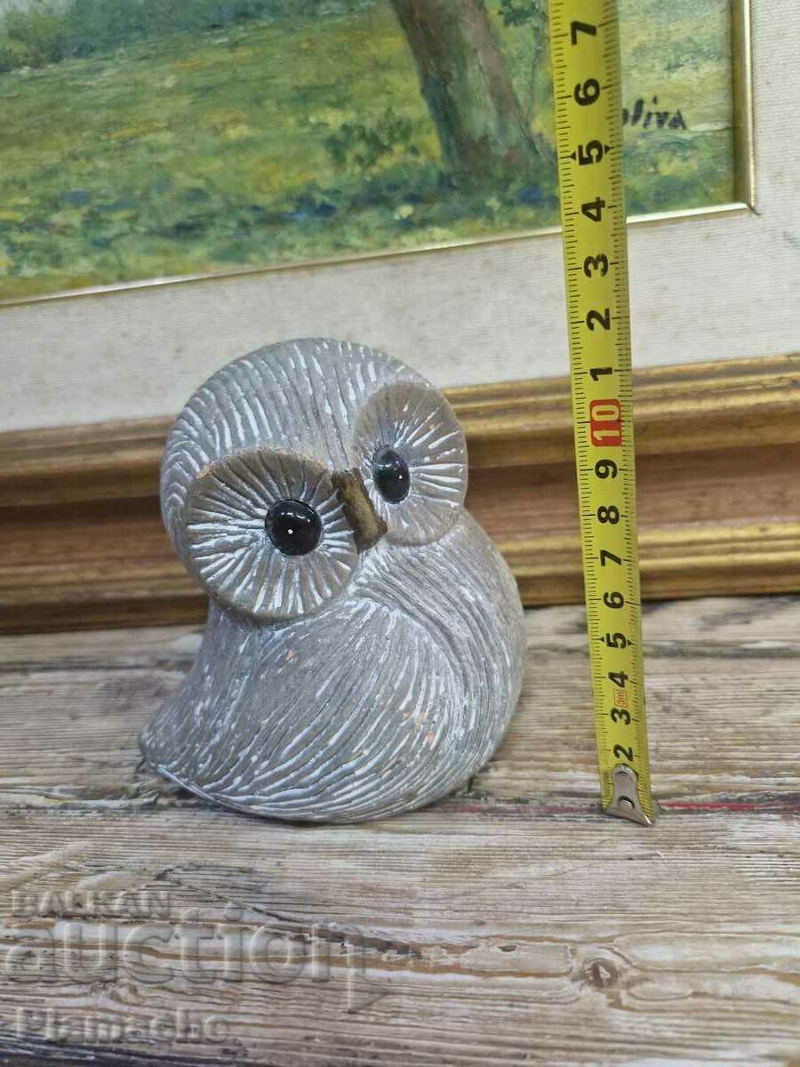 Ceramic figure of an Owl
