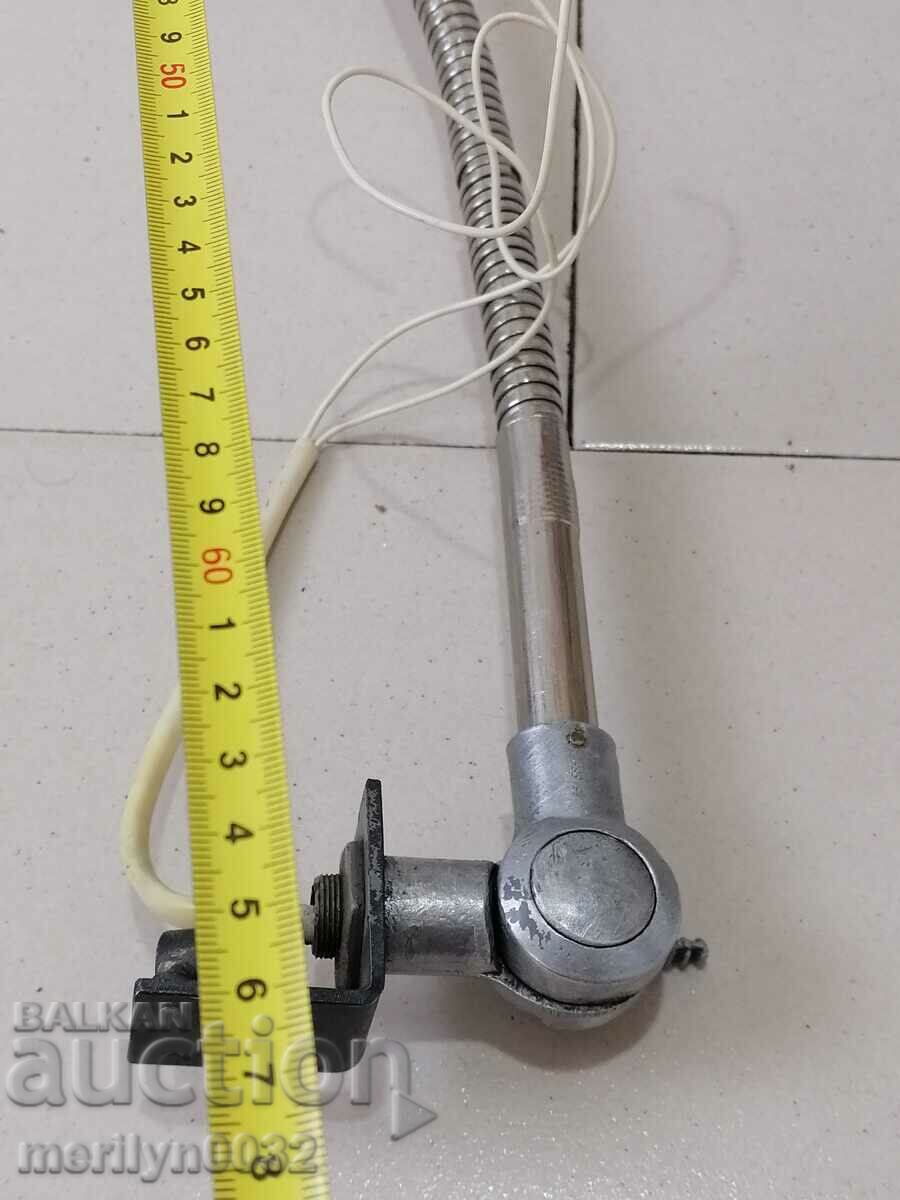 Movable electric industrial lamp bakelite, USSR enamel Lux lampion - 6 Movable electric industrial lamp bakelite, USSR enamel Lux lampion - 6