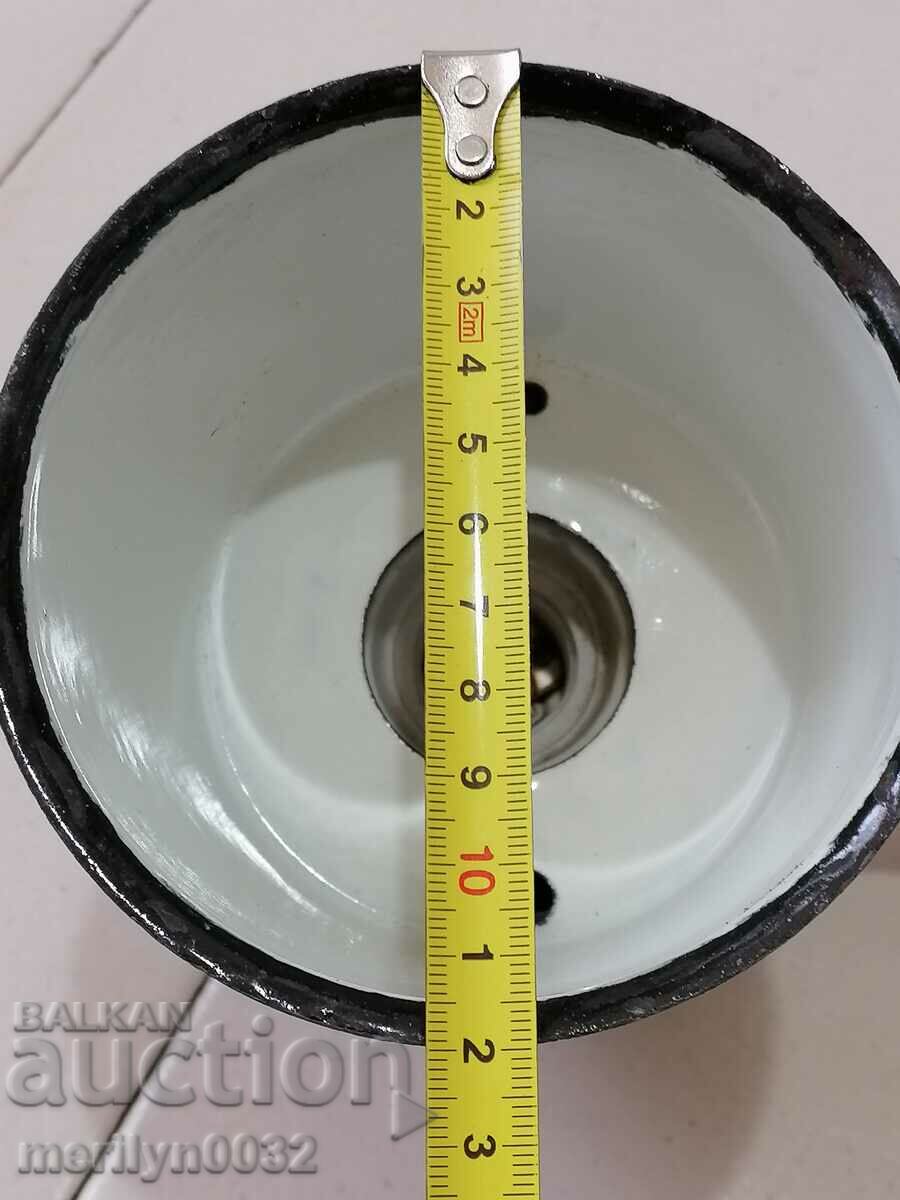 Movable electric industrial lamp bakelite, USSR enamel Lux lampion - 7 Movable electric industrial lamp bakelite, USSR enamel Lux lampion - 7