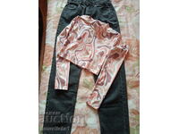 Lot - women's blouse and jeans size S
