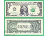 (¯`'•.¸ US $1 2013 (Georgia) UNC ¸.•'´¯)
