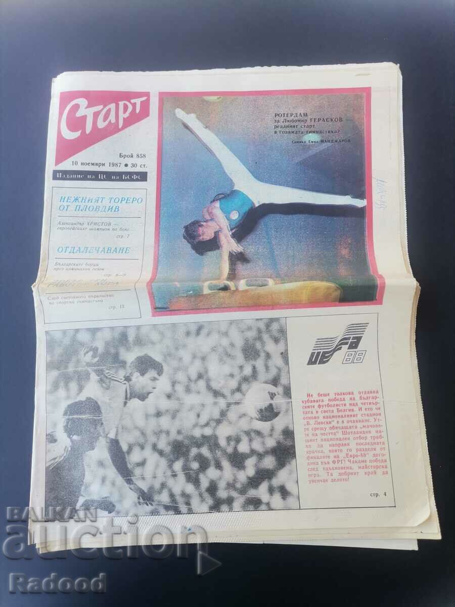 In "Start". Number 858/1987
