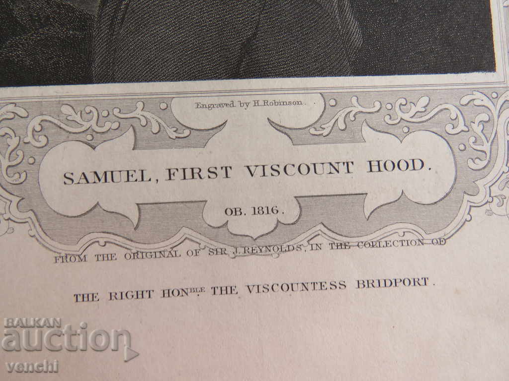 Delivery of 1880 - ENGRAVING - Viscount Hood - ORIGINAL Delivery of 1880 - ENGRAVING - Viscount Hood - ORIGINAL