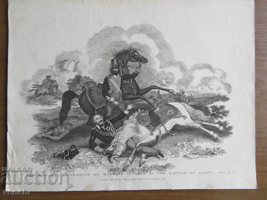 1816 - ENGRAVING - WAR NAPALEON - ORIGINAL with price 39.99 BGN | € 20.45 1816 - ENGRAVING - WAR NAPALEON - ORIGINAL with price 39.99 BGN | € 20.45
