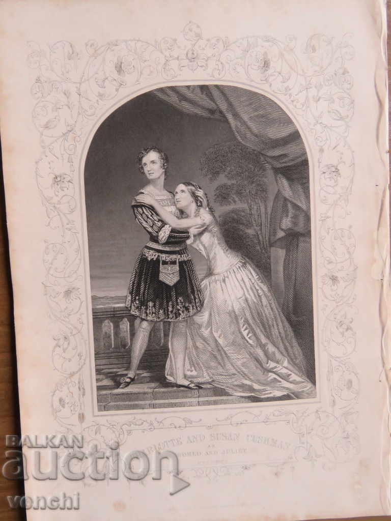 1860 - ENGRAVING - SHAKESPEARE - ORIGINAL with price 24.99 BGN | € 12.78 1860 - ENGRAVING - SHAKESPEARE - ORIGINAL with price 24.99 BGN | € 12.78