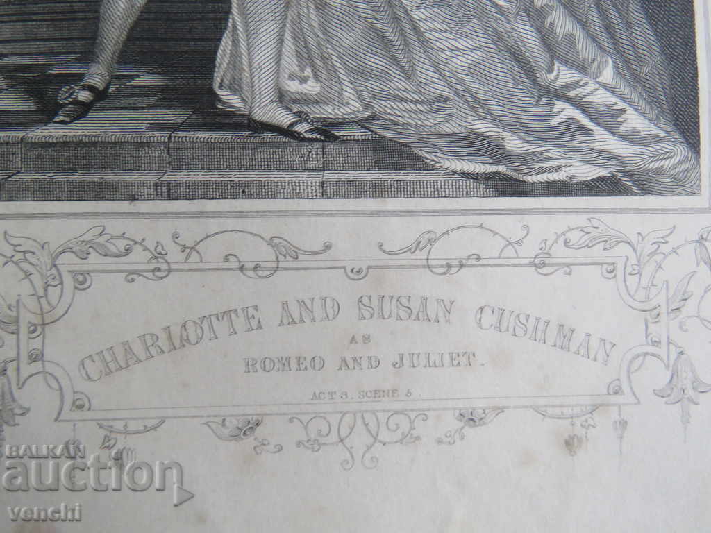 Licitație 1860 - GRAVURĂ - SHAKESPEARE - ORIGINAL + Licitație 1860 - GRAVURĂ - SHAKESPEARE - ORIGINAL +