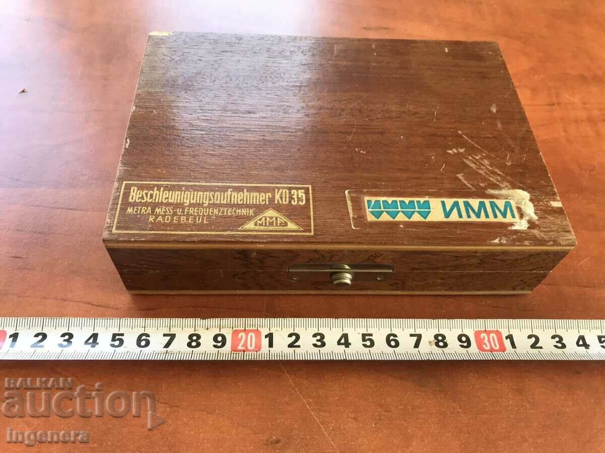 Delivery of KD 35 ACCELEROMETER DEVICE GERMANY NEW Delivery of KD 35 ACCELEROMETER DEVICE GERMANY NEW