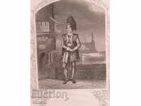 1860 - GRAVURA - SHAKESPEARE - ORIGINAL