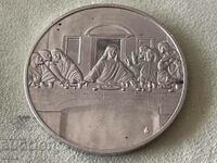 Medalia de argint, a cincea Republică Franceză Leonardo da Vinci