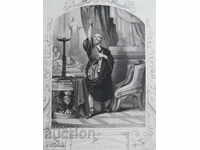 1860 - GRAVURA - SHAKESPEARE - ORIGINAL