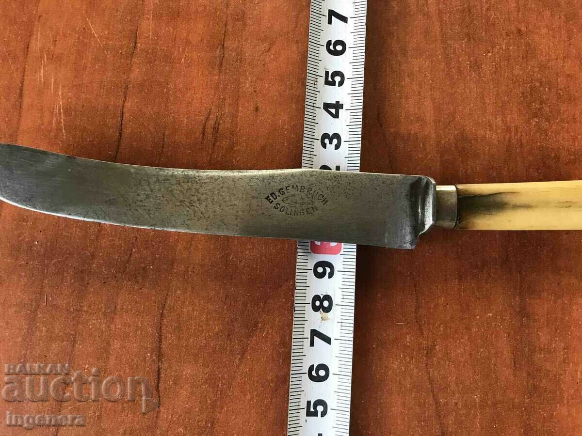 SERVICE KNIFE SOLINGEN SOLINGEN FISH IVORY with price 38.00 BGN | € 19.43 SERVICE KNIFE SOLINGEN SOLINGEN FISH IVORY with price 38.00 BGN | € 19.43
