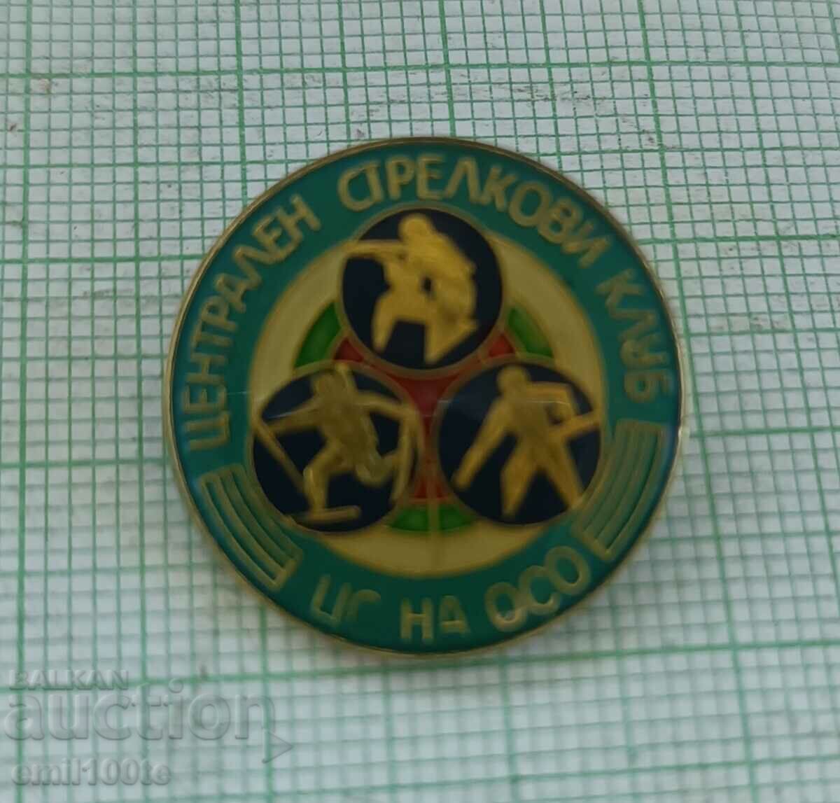 Badge - Central Shooting Club CS of OSO