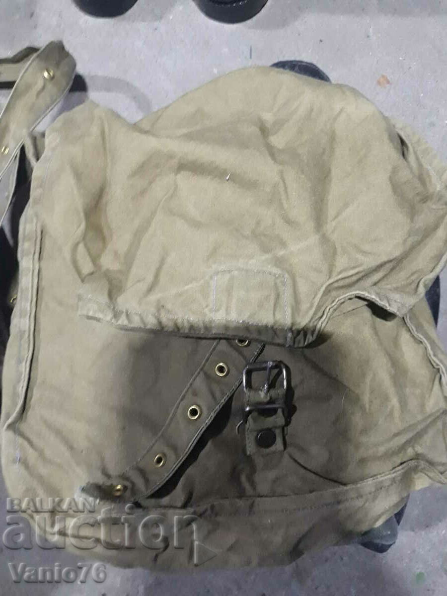 Military bag suitable for fishing