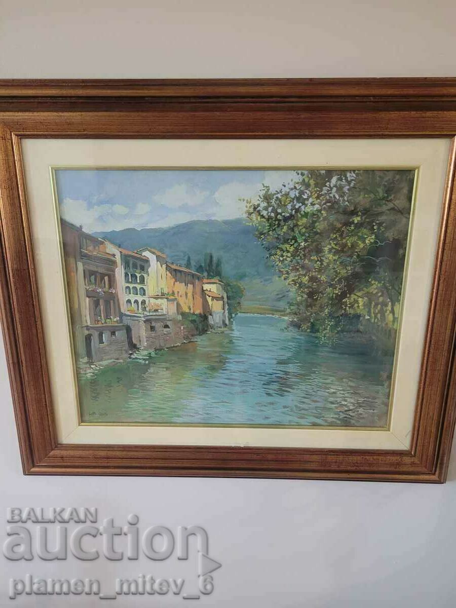 Imagine a unui peisaj fluvial cu preț 210.00 BGN | € 107.37