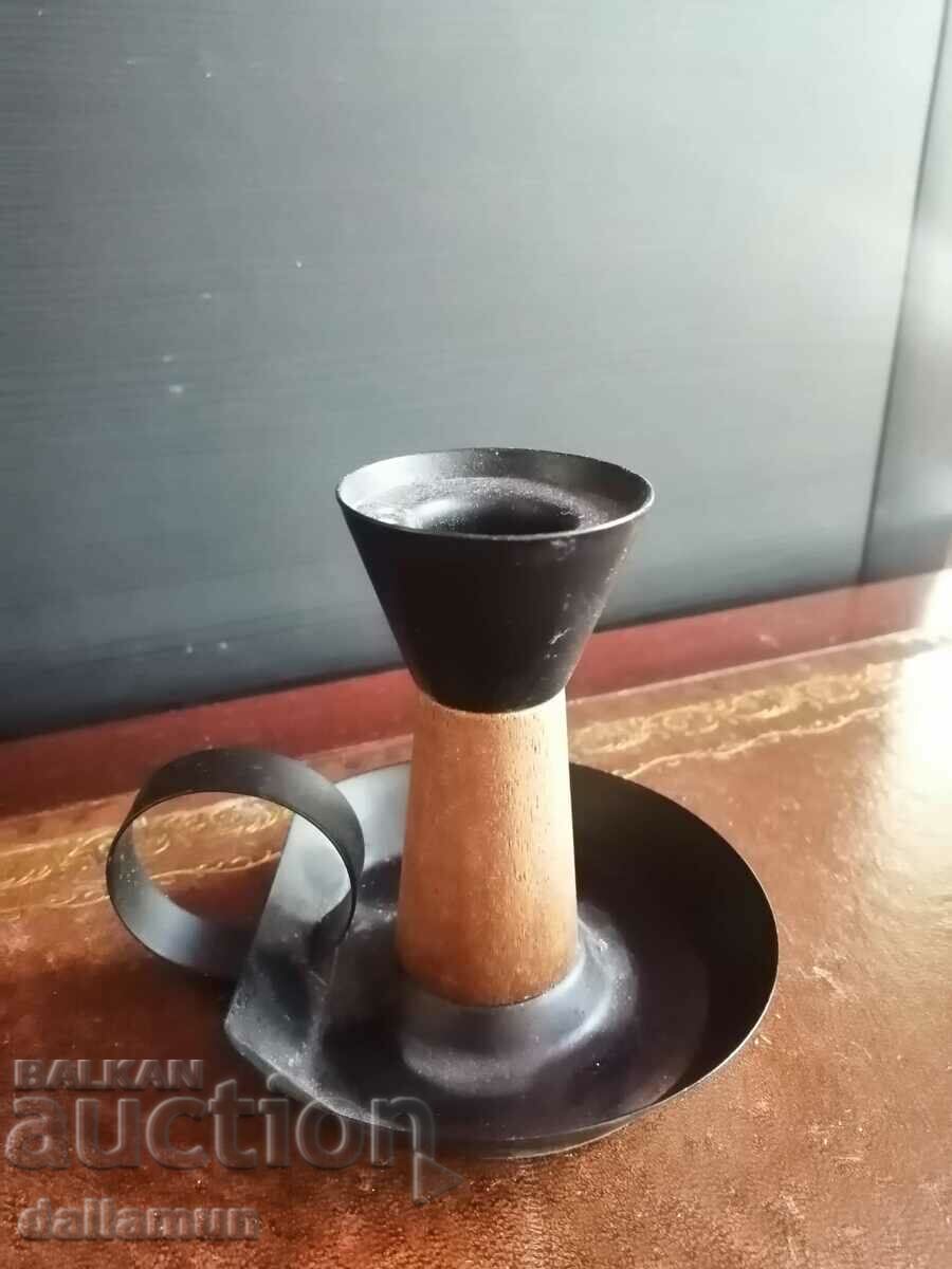 an old candlestick