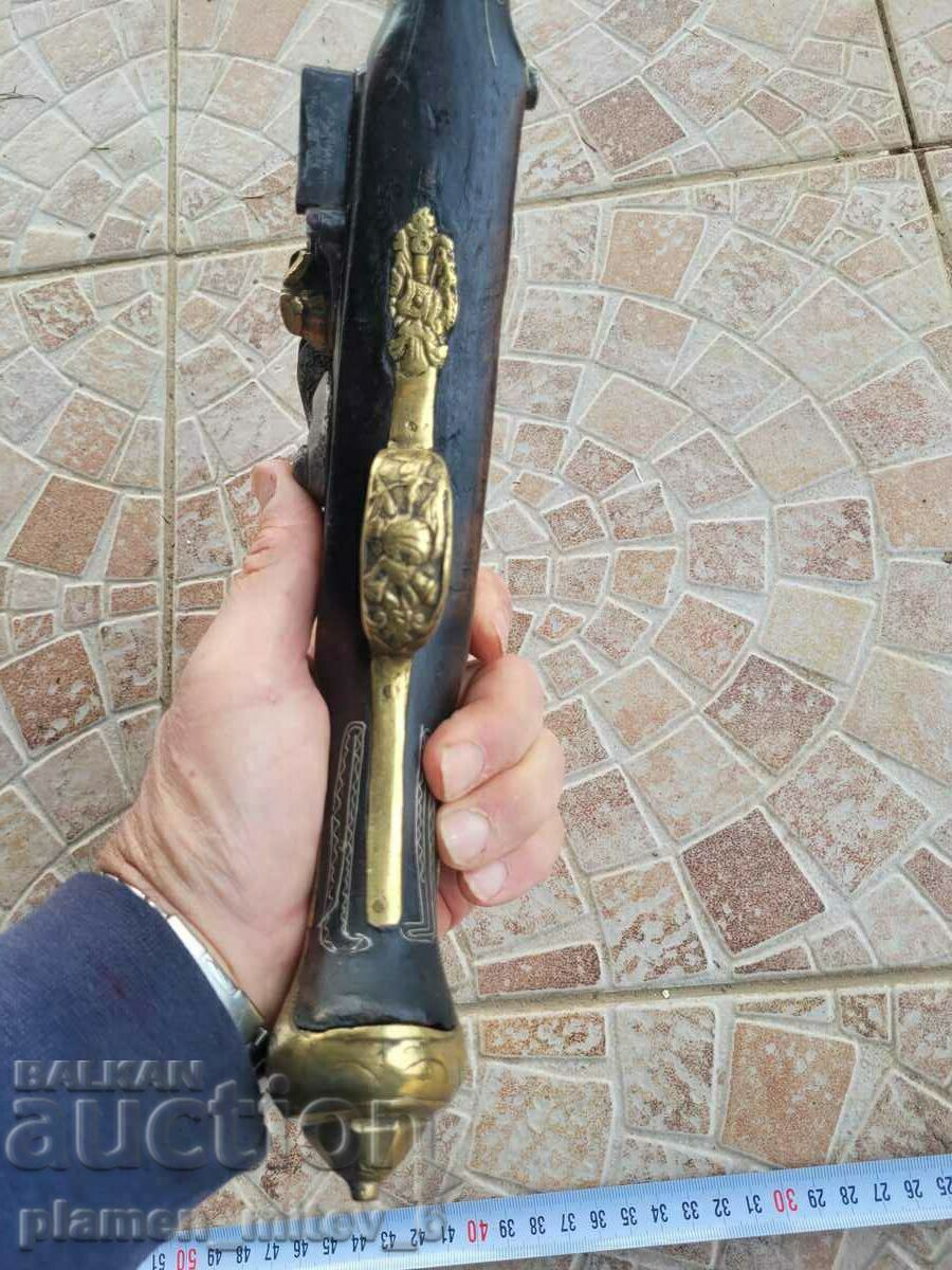 pistol, pistolet, cu cremene - 6