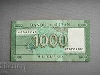 Банкнота - Ливан - 1000 ливри UNC | 2014г.