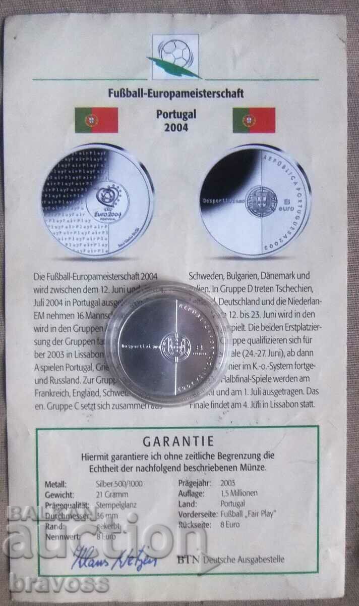 Portugal - 8 Euro - 2003 Ag