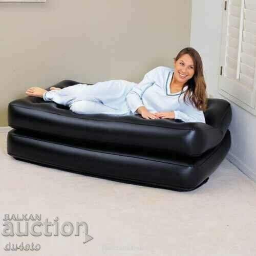 Auction Double inflatable extendable mattress - sofa 5 in 1 BESTWA Auction Double inflatable extendable mattress - sofa 5 in 1 BESTWA