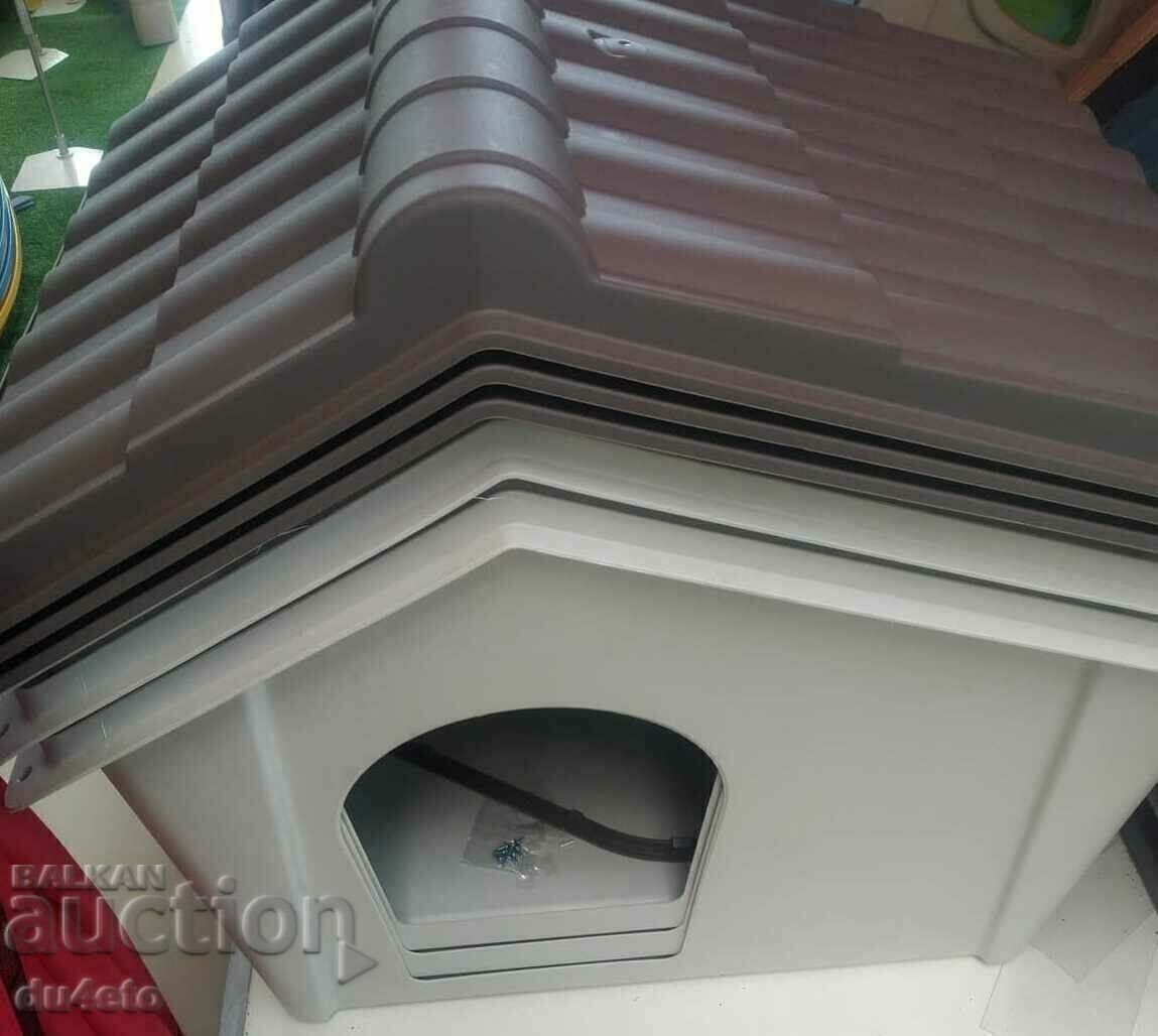 Auction  Plastic dog house kennel 3 sizes ARTPLST