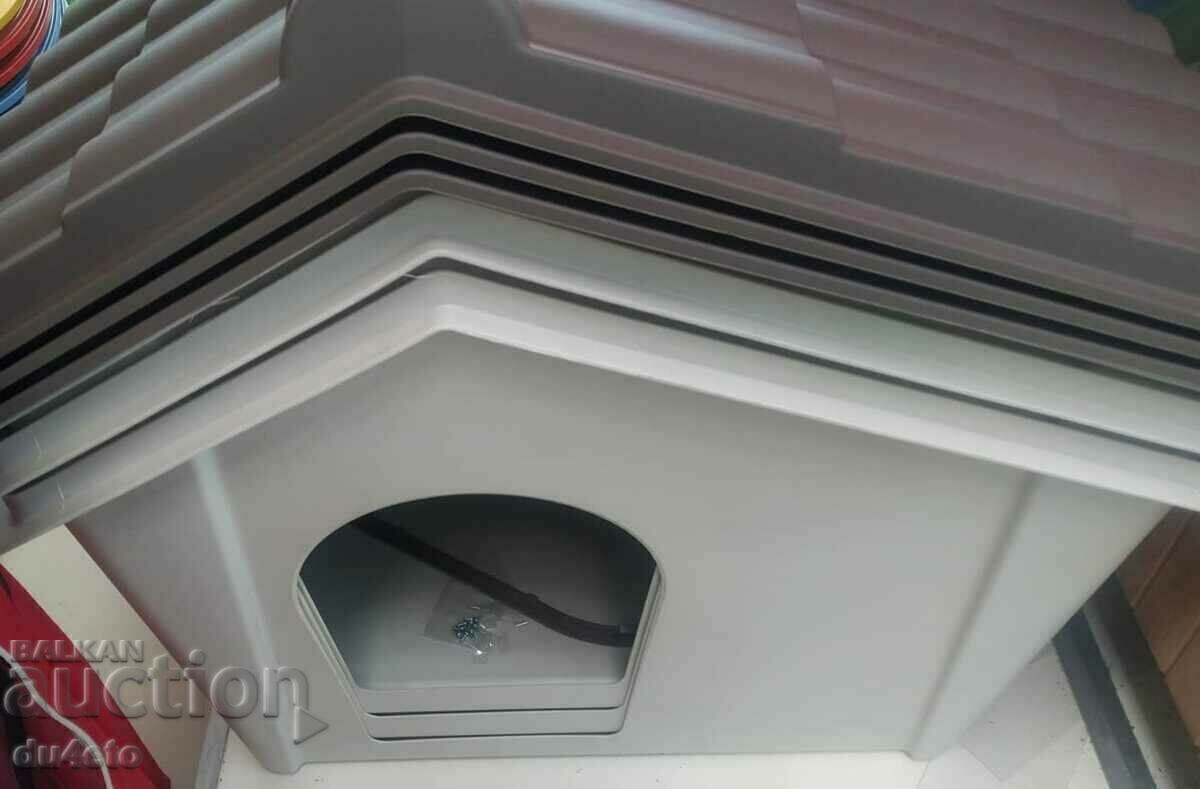 Căsuță pentru câini din plastic, colibă 3 mărimi ARTPLST - 5 Căsuță pentru câini din plastic, colibă 3 mărimi ARTPLST - 5