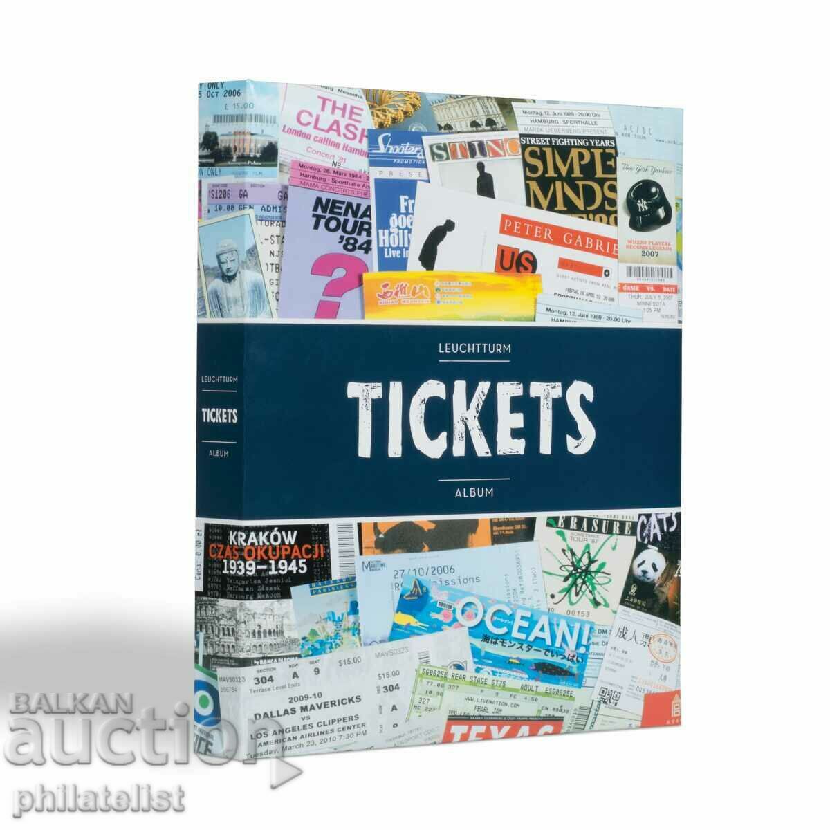 Άλμπουμ για εισιτήρια και τραπεζογραμμάτια Εισιτήρια Άλμπουμ Leuchtturm