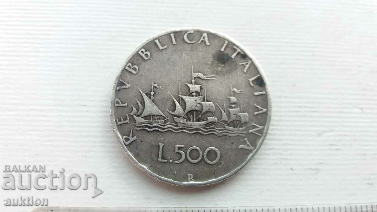 500 LIRES - ITALY - SILVER - 1966 with price 22.99 BGN | € 11.75 500 LIRES - ITALY - SILVER - 1966 with price 22.99 BGN | € 11.75
