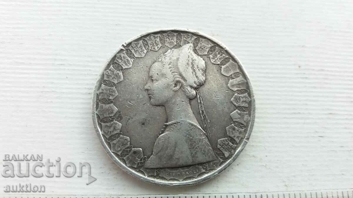 500 LIRES - ITALY - SILVER - 1966 - 6 500 LIRES - ITALY - SILVER - 1966 - 6