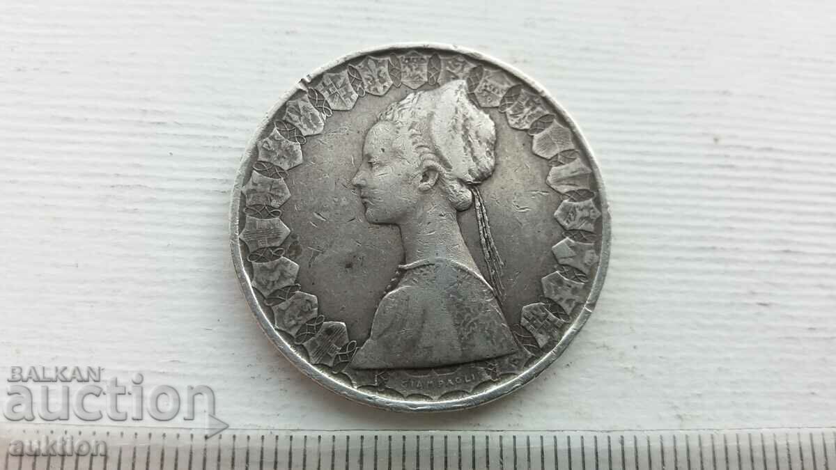 500 LIRES - ITALY - SILVER - 1966 - 7 500 LIRES - ITALY - SILVER - 1966 - 7