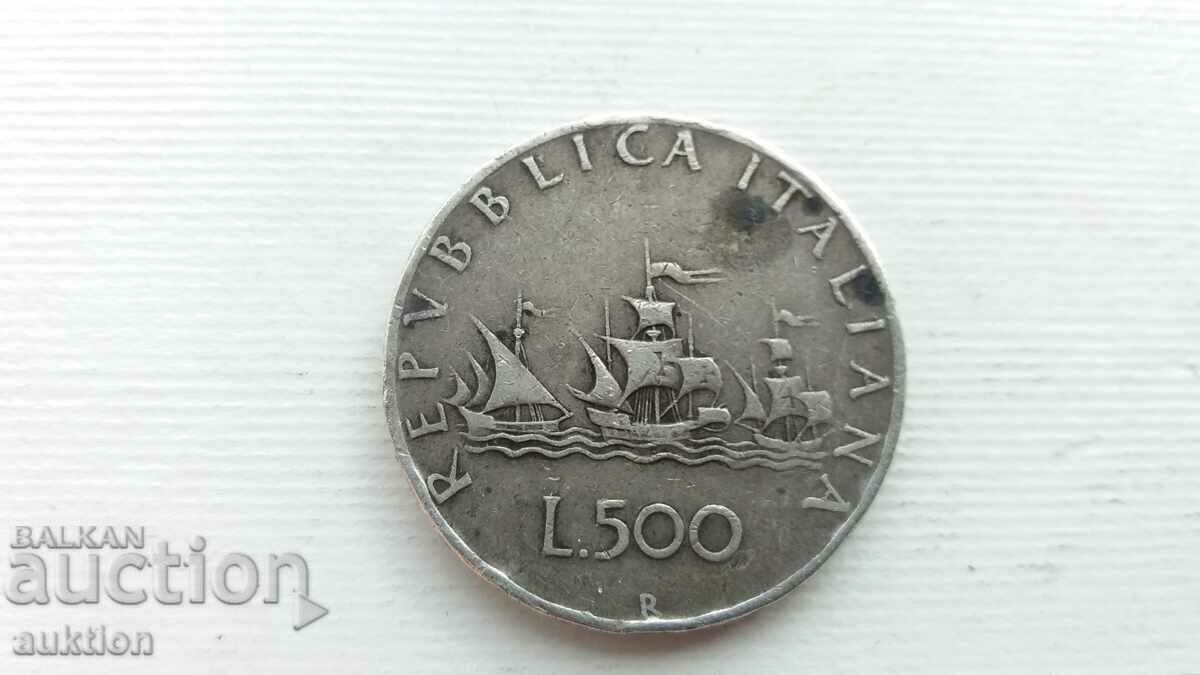 500 ΛΙΡΕΣ - ΙΤΑΛΙΑ - ΑΣΗΜΙ - 1966