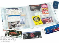 Album for tickets, labels and banknotes - Tickets Album