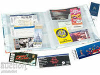 Album for tickets, labels and banknotes - Tickets Album