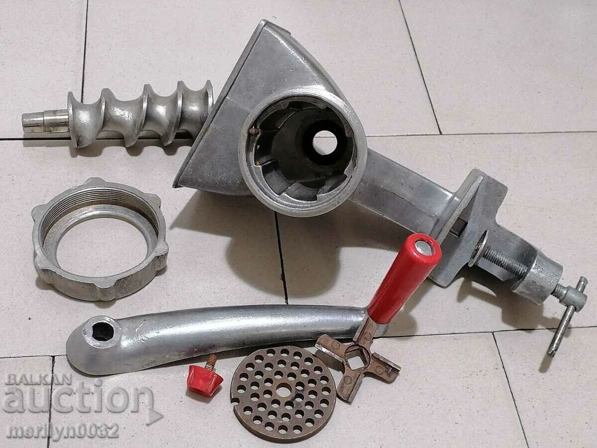 Old meat grinder grinder aluminum NRB Gabrovo - 7 Old meat grinder grinder aluminum NRB Gabrovo - 7