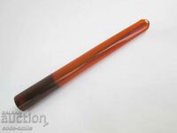 Old Russian USSR long solid molten amber cigarette