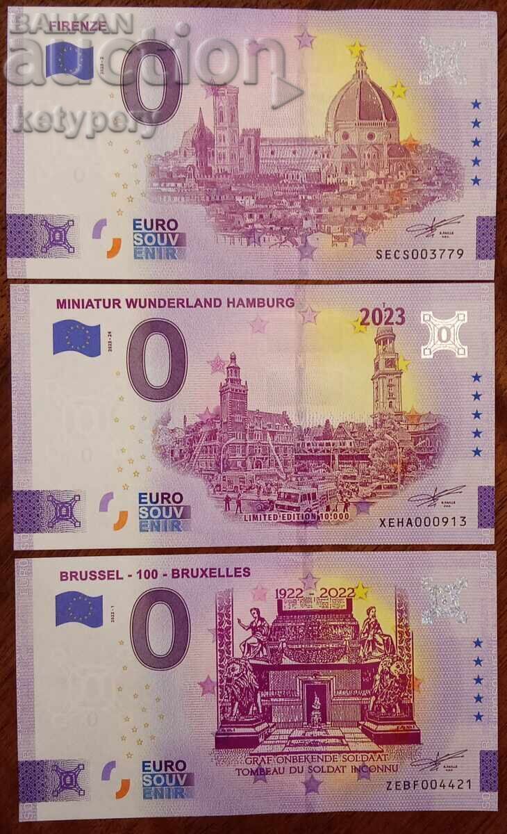 Licitație BANCNOTE DE 0 EURO SOUVENIR
