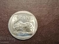 South Africa 5 Rand 1995