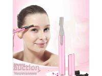 Portable women's trimmer Lady hair micro touch pink