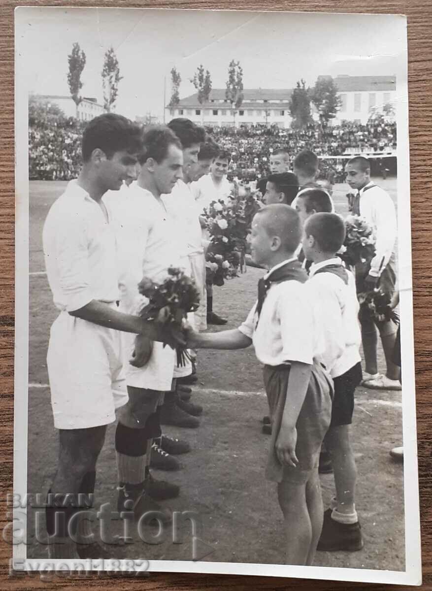1949 KSA Slavia - Levski 0:1 Semifinală Old Photo Football