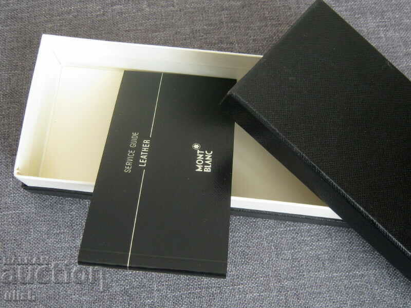 Luxury Empty Montblanc Pen Box with price 20.00 BGN | € 10.23 Luxury Empty Montblanc Pen Box with price 20.00 BGN | € 10.23