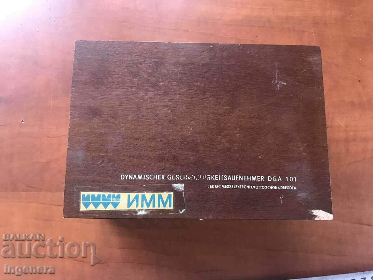 INDUCTIVE ACCELEROMETER DYNAMIC SPEED SENSOR-DGA 101 - 6 INDUCTIVE ACCELEROMETER DYNAMIC SPEED SENSOR-DGA 101 - 6