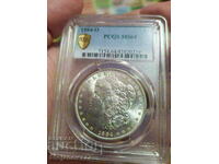 1 silver dollar USA, Morgan dollar MS64, 1 dollar USA