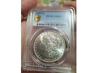 1 silver dollar USA, Morgan dollar MS64, 1 dollar USA