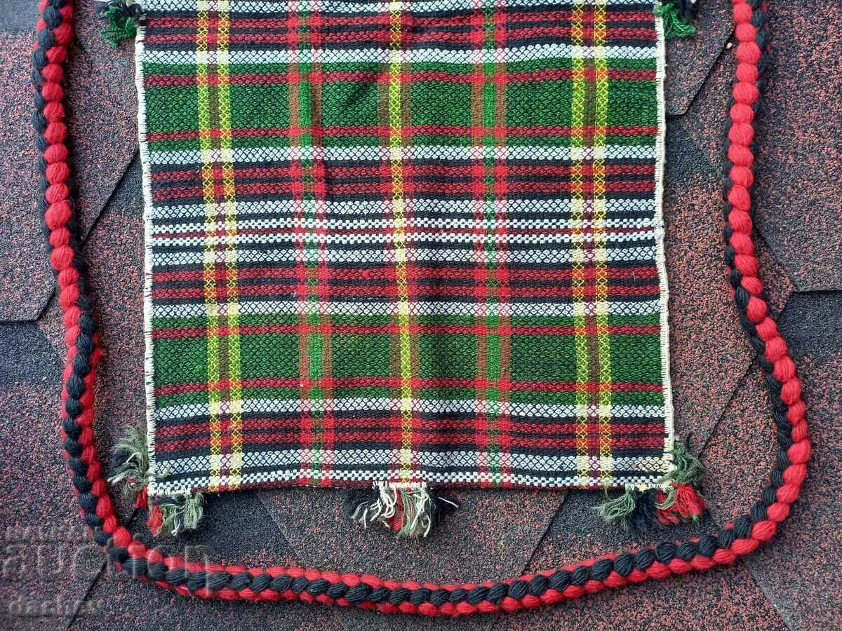Auction LARGE Old Authentic SHEPHERD BAG folk costume Auction LARGE Old Authentic SHEPHERD BAG folk costume