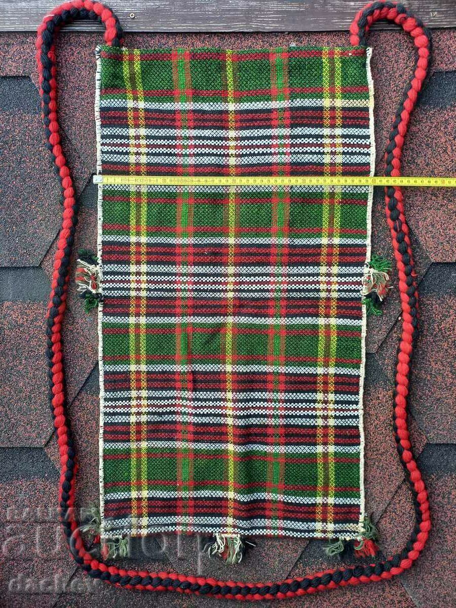 LARGE Old Authentic SHEPHERD BAG folk costume