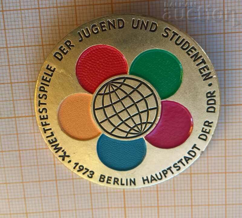 Badge Festival GDR 1973