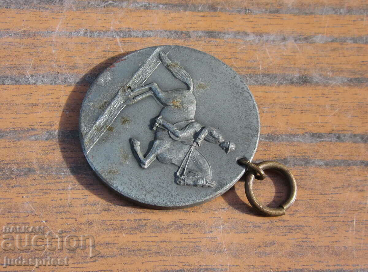 παλιό γερμανικό αθλητικό μετάλλιο ιππασίας 1948 - 6 παλιό γερμανικό αθλητικό μετάλλιο ιππασίας 1948 - 6