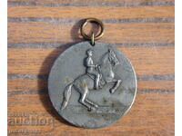 Veche medalie sportivă germană ecvestră 1948