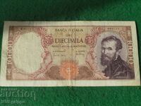 Банкнота 10000 Лири Италия 1962