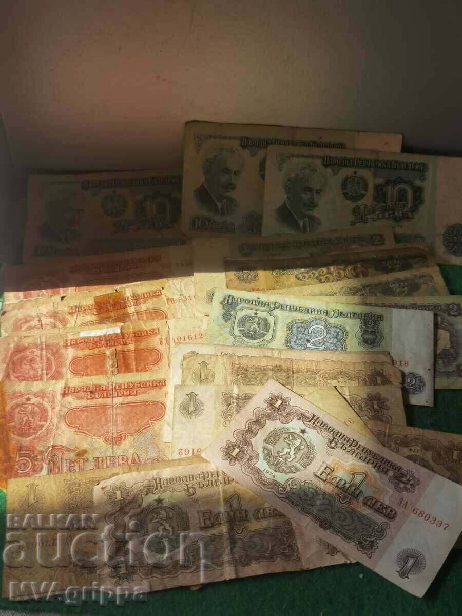 Банкнота Банкноти България лева 1974