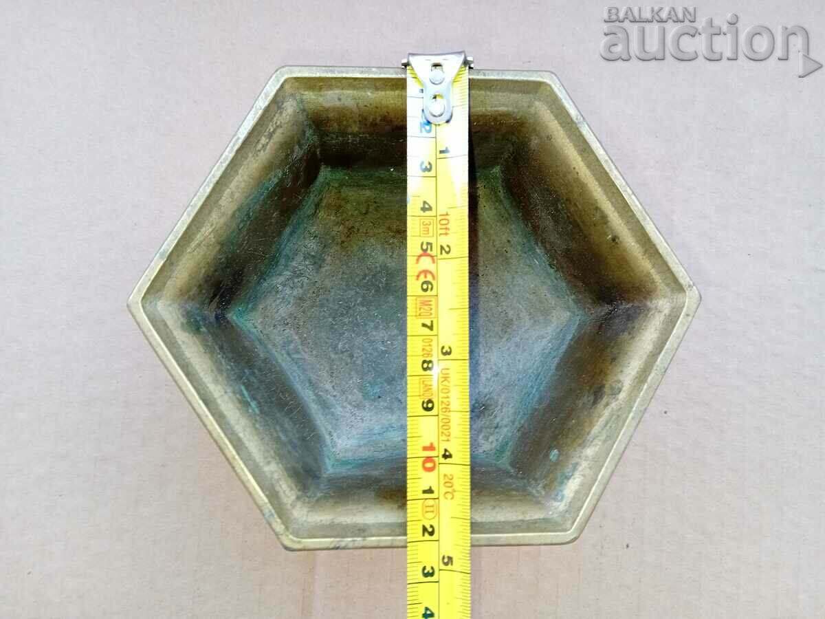 Antique bronze bowl sahan bowl - 7 Antique bronze bowl sahan bowl - 7